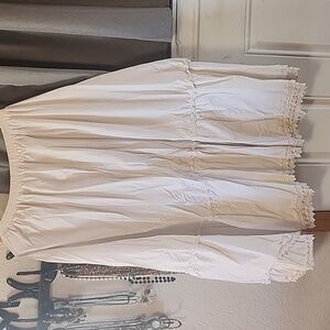 Cotton under western skirt slip